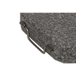 SIENA GARDEN Granitschirmständer rund 40 kg granitgrau